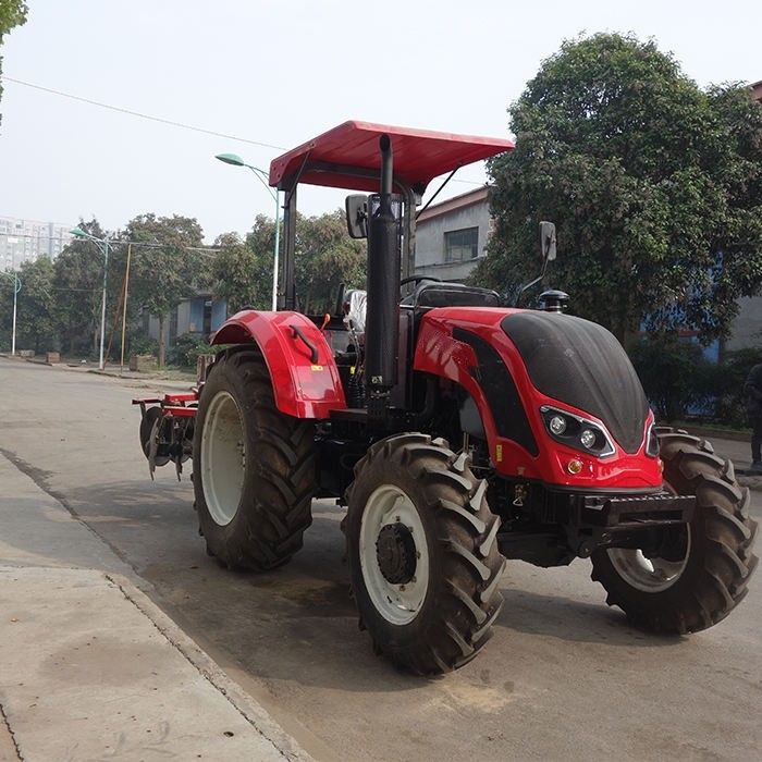 নতুন 2024 গিয়ার ড্রাইভ ফার্ম ট্র্যাক্টর 110HP 120HP গিয়ারবক্স সহ হুইল ট্র্যাক্টর