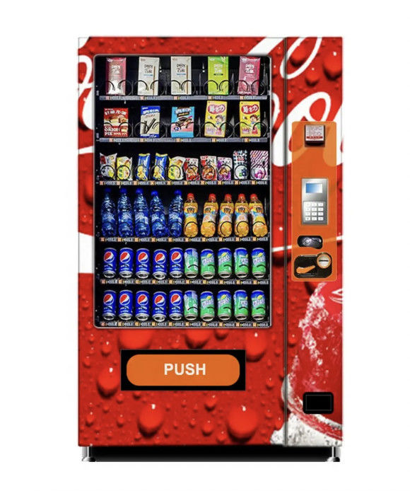 ব্র্যান্ড নিউ অটোমেটিক ভেন্ডিং মেশিন/ EU Supplier Of ভেন্ডিং মেশিন For Foods, Beverages And Water ভেন্ডিং মেশিন