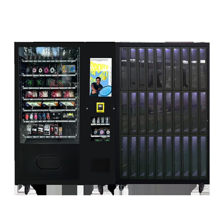 কুকুর বিড়াল পোষা প্রাণী পণ্য ভেন্ডিং মেশিন স্পিরাল মেশিন + লকার দুই ইন ওয়ান মাইক্রন স্মার্ট