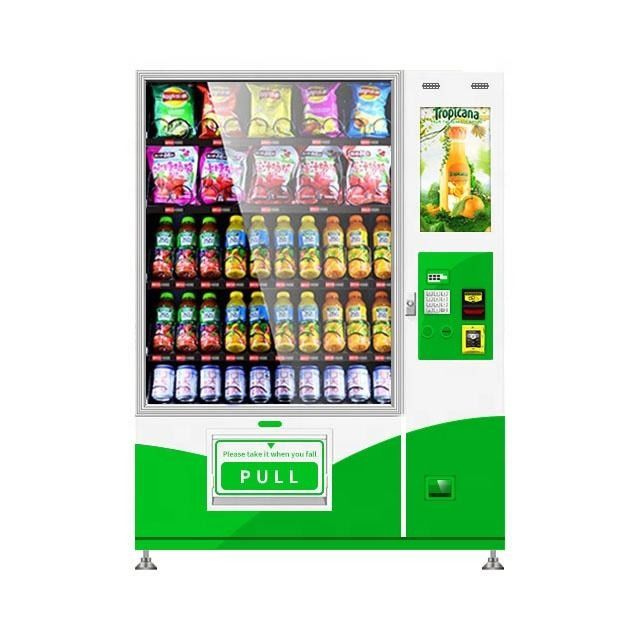 হোটেল সাবওয়ে স্টেশন ভেন্ডিং মেশিন 220V 50HZ 24 ঘন্টা সমর্থন শপিং মল সুবিধা