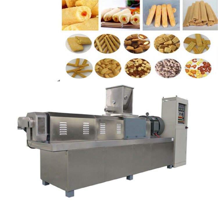 380V/220V/110V ভোল্টেজের মধ্যে সম্পূর্ণ স্বয়ংক্রিয় স্ন্যাকস উত্পাদন লাইন খাদ্য মেশিন