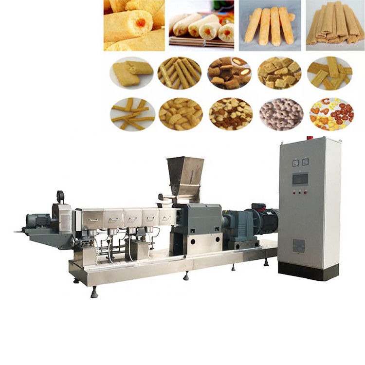380V/220V/110V ভোল্টেজের মধ্যে সম্পূর্ণ স্বয়ংক্রিয় স্ন্যাকস উত্পাদন লাইন খাদ্য মেশিন