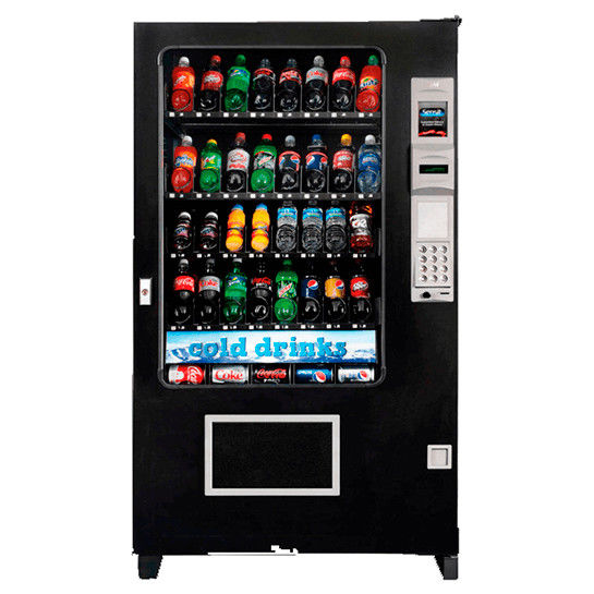 পেমেন্ট সিস্টেমের সাথে 220V 50HZ ভেন্ডিং মেশিন কাগজের টাকা / মুদ্রা / স্ক্যান এবং কাস্টমাইজড রঙের পেইন্টিং স্টিকার